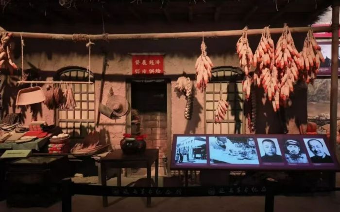 延安革命纪念馆陕北农家旧居复原场景实拍+林科义摄